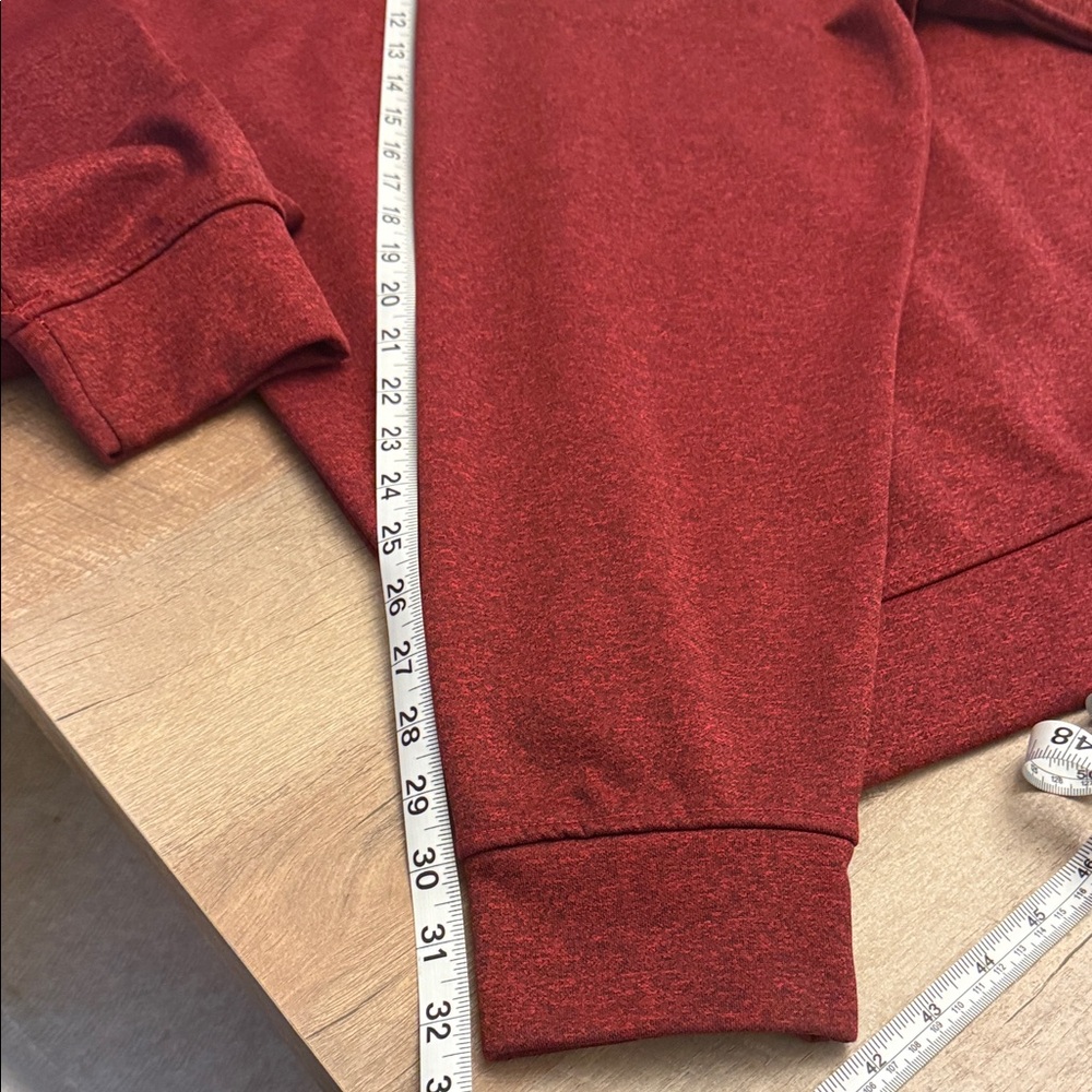 Men's Cardinal USC Trojans Big & Tall Mesh Yoke Quarter-zip- pullover - Picture 13 of 14